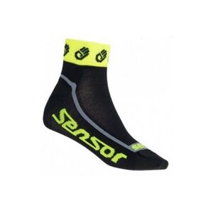 SENSOR ponožky Race Lite ručičky reflexná žltá 17100117 6/8 UK